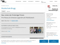 musikschule-brugg.ch Webseite Vorschau