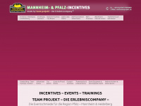 mannheim-incentives.de Webseite Vorschau
