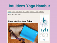 intuitives-yoga-hamburg.de Webseite Vorschau