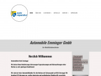 automobile-emminger.com Webseite Vorschau