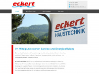 eckert-haustechnik.eu Webseite Vorschau
