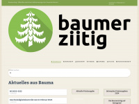 baumerziitig.ch Webseite Vorschau