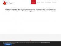jugendfeuerwehr-hohnebostel.de Webseite Vorschau
