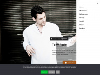 tony-fazio.de Webseite Vorschau