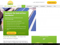 hk-solartec.com Webseite Vorschau