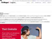 inlingua-lugano.ch Webseite Vorschau