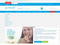vitalisto.de Webseite Vorschau