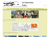 pro-tschiertschen-praden.ch Webseite Vorschau