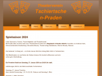 theater-tp.ch Webseite Vorschau