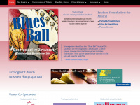 bluesball-musical.ch Webseite Vorschau