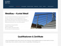 kunkelmetall.de Webseite Vorschau