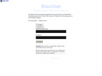 blau.chat Webseite Vorschau