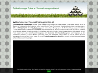 fussballmanageronline.at Webseite Vorschau