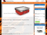 plancha-grill-test.de Webseite Vorschau
