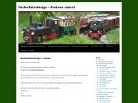 gartenbahndesign.at Webseite Vorschau