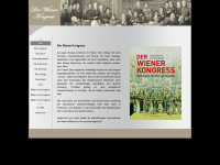 wiener-kongress.info Webseite Vorschau