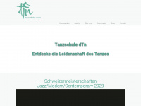 dtn-dance.ch Webseite Vorschau