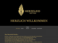 herzeleid-tattoo.ch Webseite Vorschau