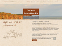 ondundu-jagd.de Webseite Vorschau
