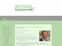 heilpraxis-dankesreiter.de Webseite Vorschau