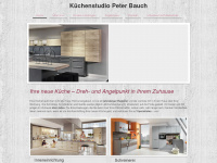 kuechenstudio-peter-bauch.de Webseite Vorschau