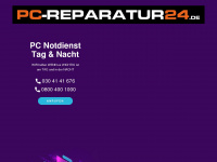 pc-reparatur24.de Webseite Vorschau