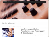 maximilian-gitarren.de Webseite Vorschau