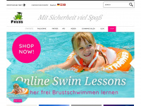 swimtrainer.com Webseite Vorschau