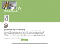 zedip.de Webseite Vorschau