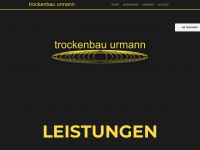 trockenbau-urmann.at Webseite Vorschau
