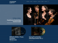 grundmann-quartett.de Webseite Vorschau