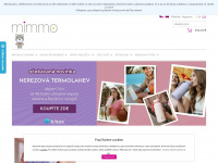 mimmo.cz Webseite Vorschau