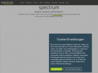 spectrum8.de Webseite Vorschau