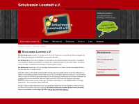 schulverein-loxstedt.de Webseite Vorschau