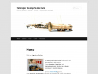 tuesax.de Webseite Vorschau