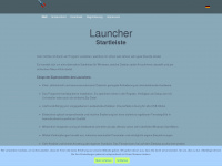 launcher-online.de Webseite Vorschau