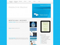 webtechnik-wiedner.at Webseite Vorschau