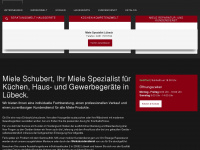 schubert-kuechen.de Webseite Vorschau