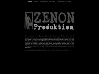zenon-produktion.de Webseite Vorschau