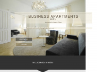 business-apartments.wien Webseite Vorschau