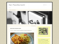herr-peschka-kocht.com Webseite Vorschau