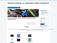 chwelt.ch Webseite Vorschau