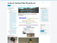 a-da.ch Webseite Vorschau