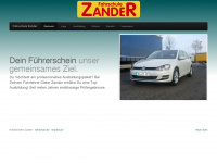 fahrschule-dieter-zander.de Webseite Vorschau