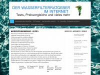 wasserfilter-hausanschluss.de Webseite Vorschau