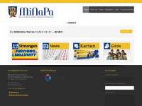 minapa.at Webseite Vorschau