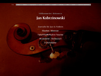 kobrzinowski.com Webseite Vorschau