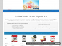 popcornmaschine-24.de Webseite Vorschau