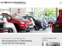 autohaus-weinboehla.de Webseite Vorschau