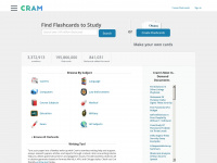 cram.com Webseite Vorschau